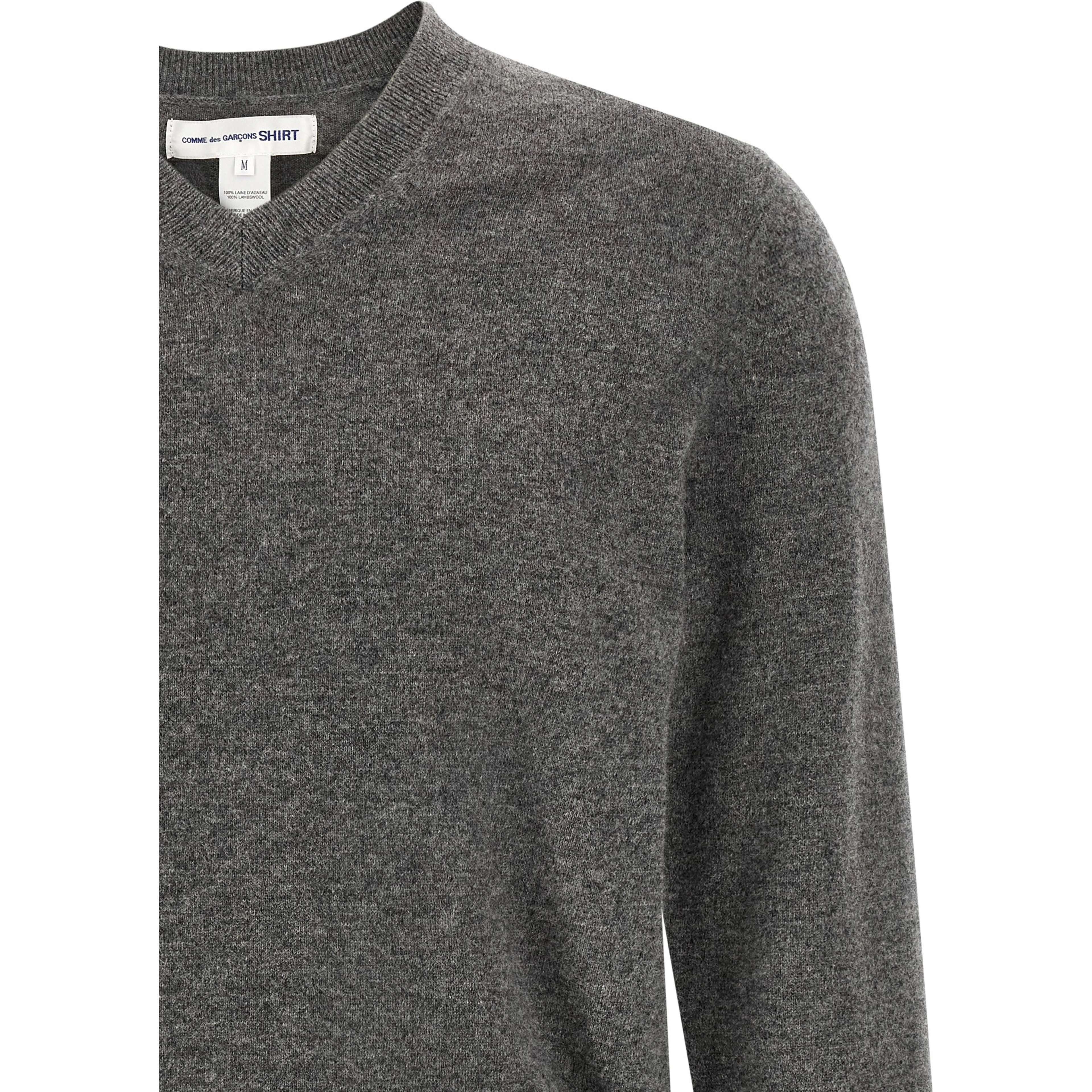 Gray Wool Cardigan