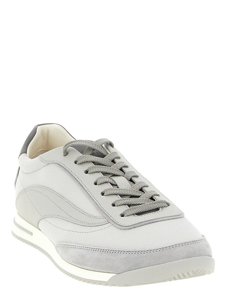 Gray Polyethylene Low Top Sneakers alternative