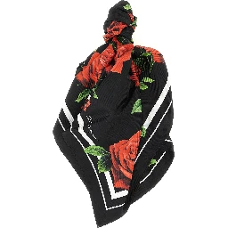 Black Silk Foulard