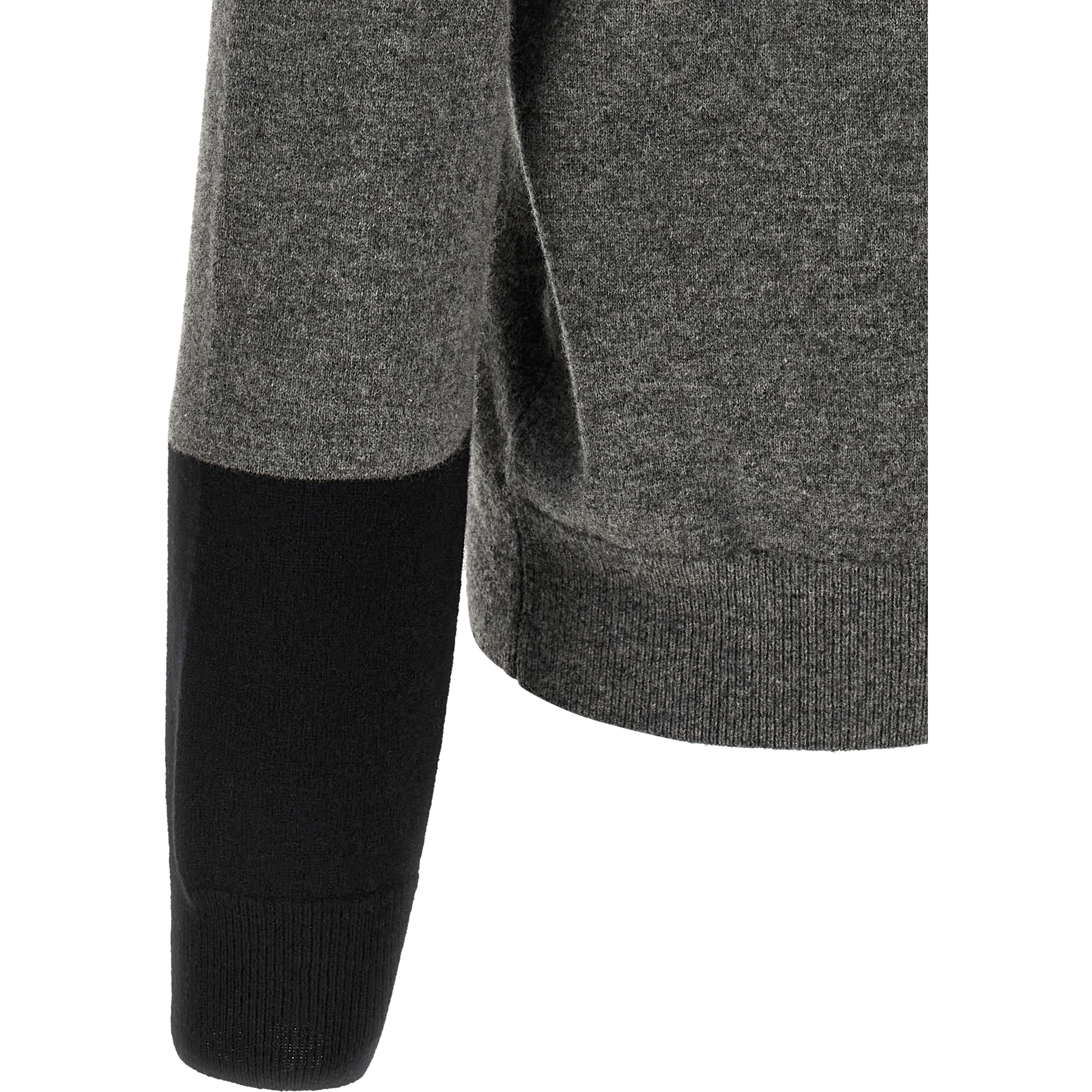 Gray Wool Cardigan