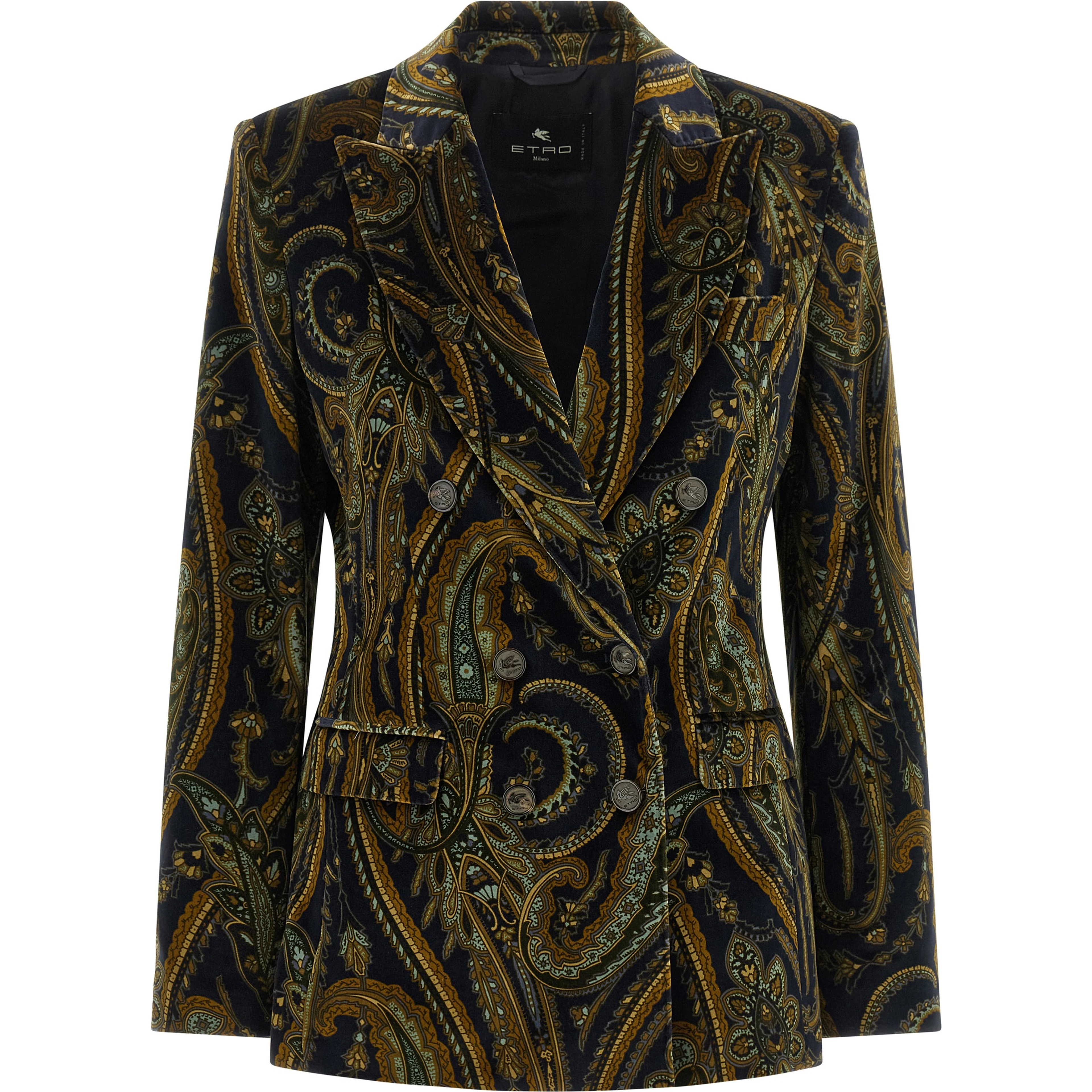 Blue Cotton Blazer