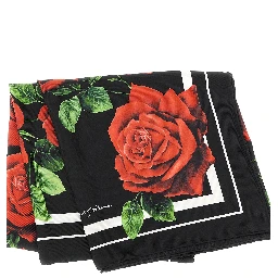 Black Silk Foulard