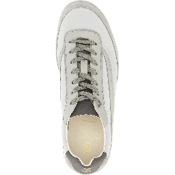 Gray Polyethylene Low Top Sneakers