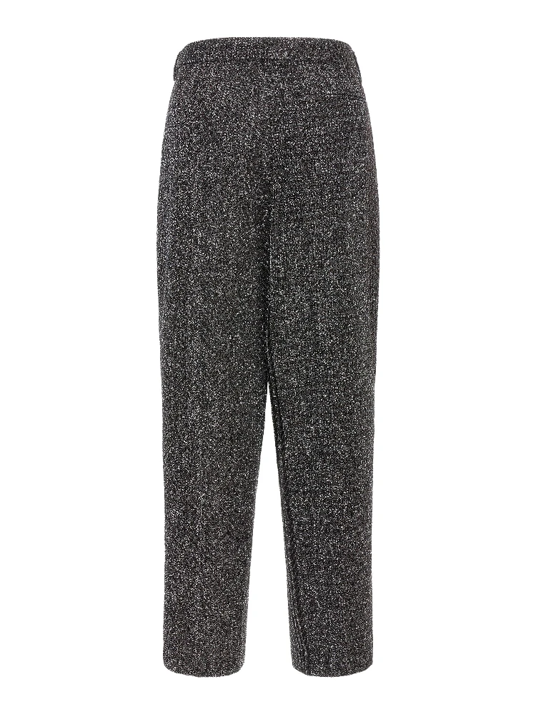 Black Polyamide Casual Pants alternative