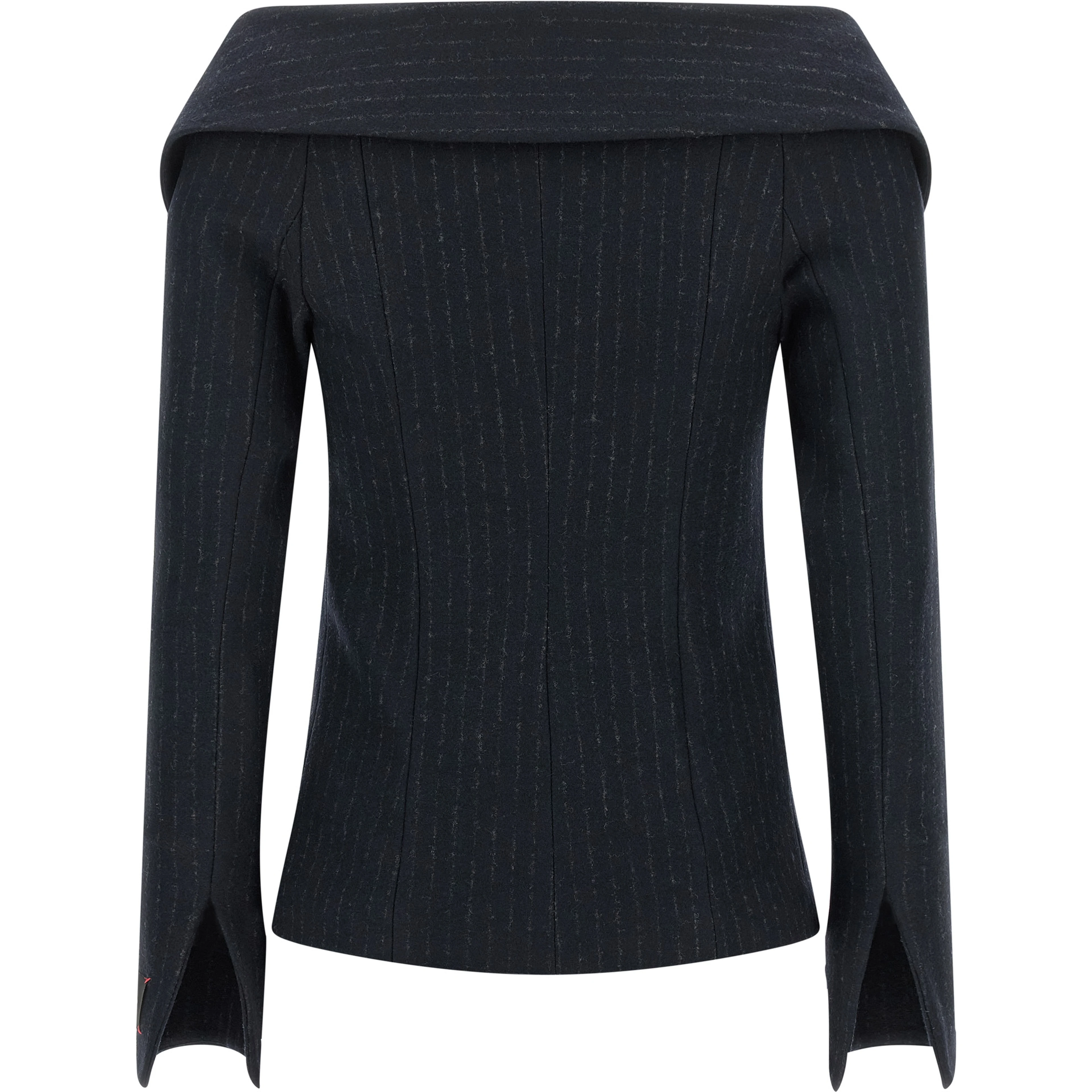 Blue Polyester Blazer