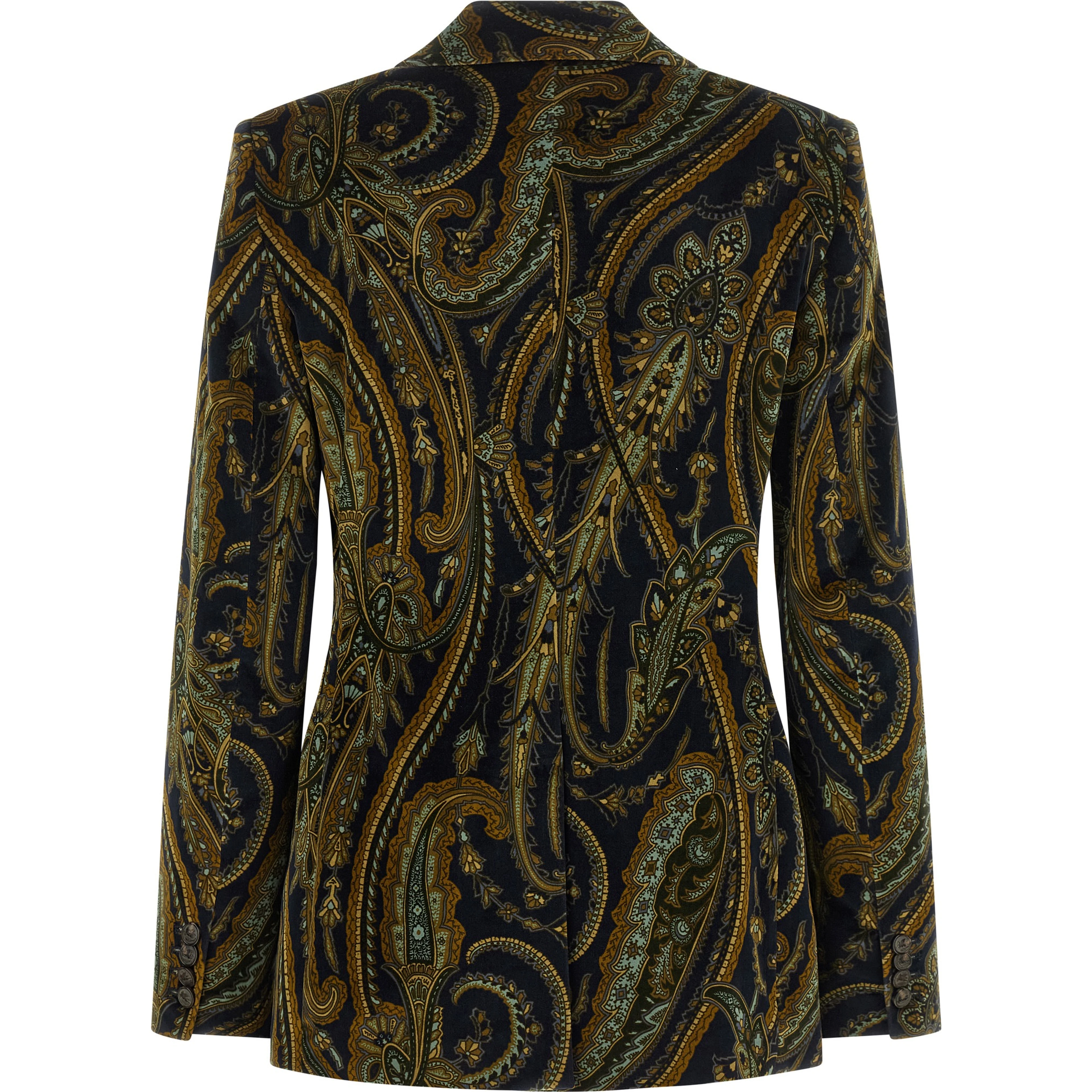 Blue Cotton Blazer