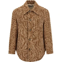 Brown Virgin Wool Jacket