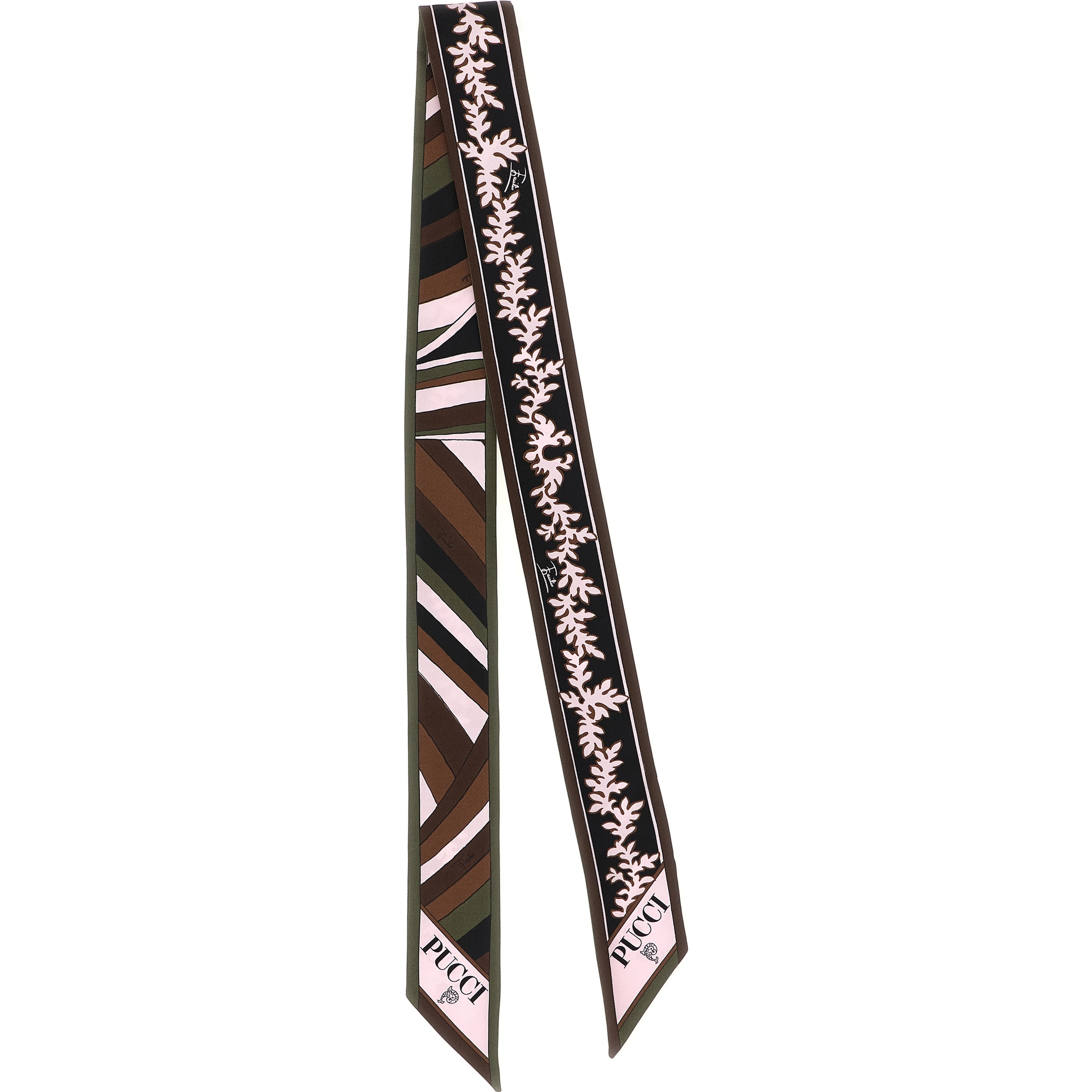 Multicolor Silk Foulard