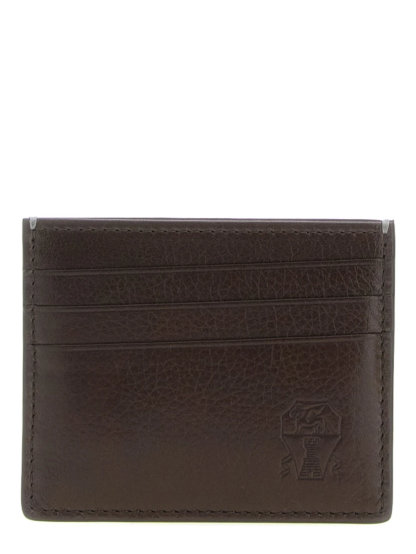 Brown Calfskin Cardholder