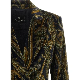 Blue Cotton Blazer