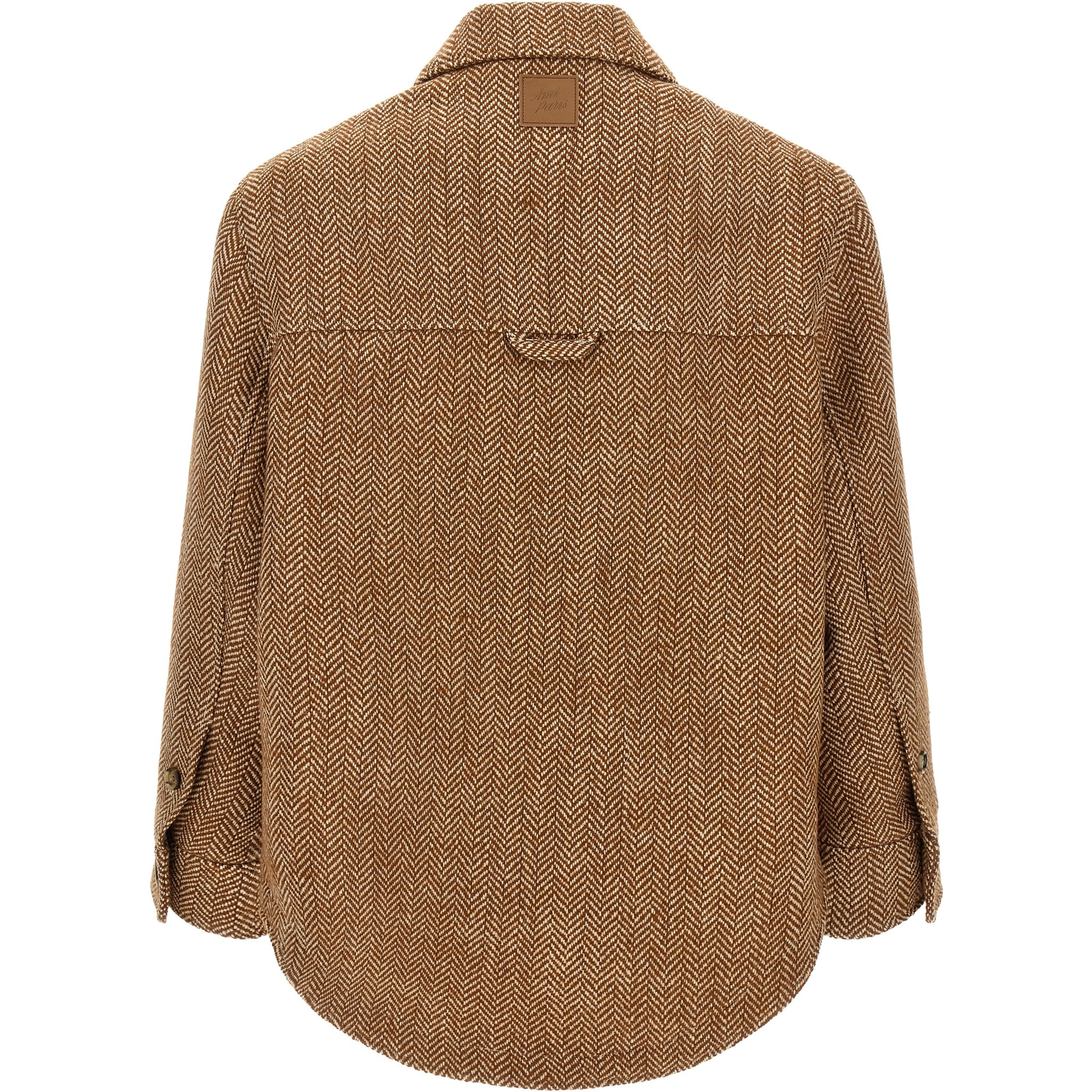 Brown Virgin Wool Jacket