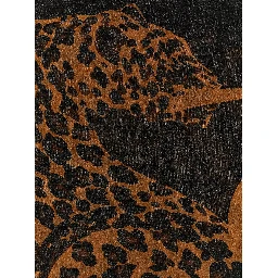 Black Wool Foulard