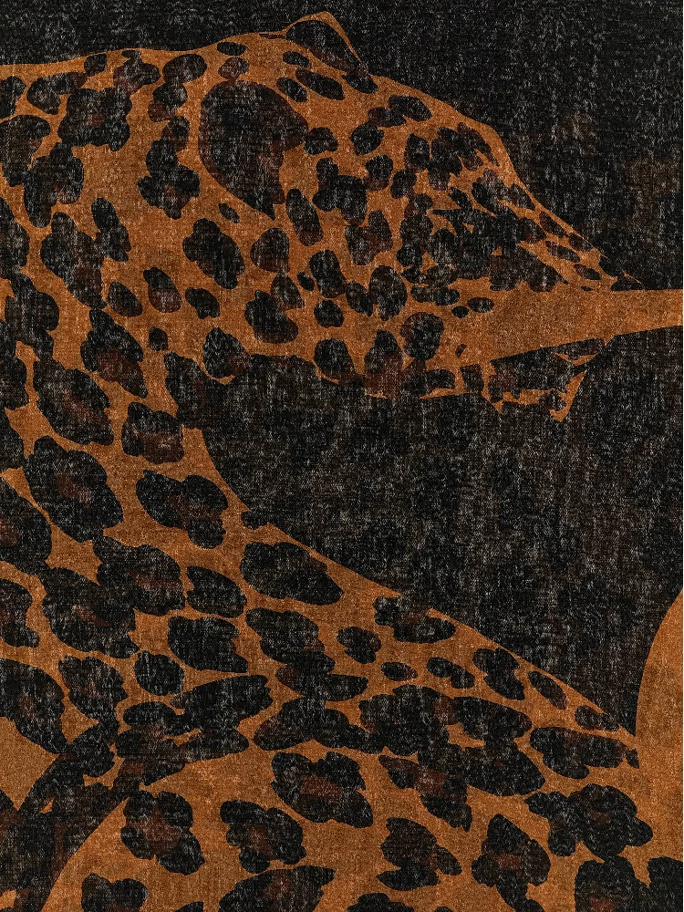 Black Wool Foulard alternative