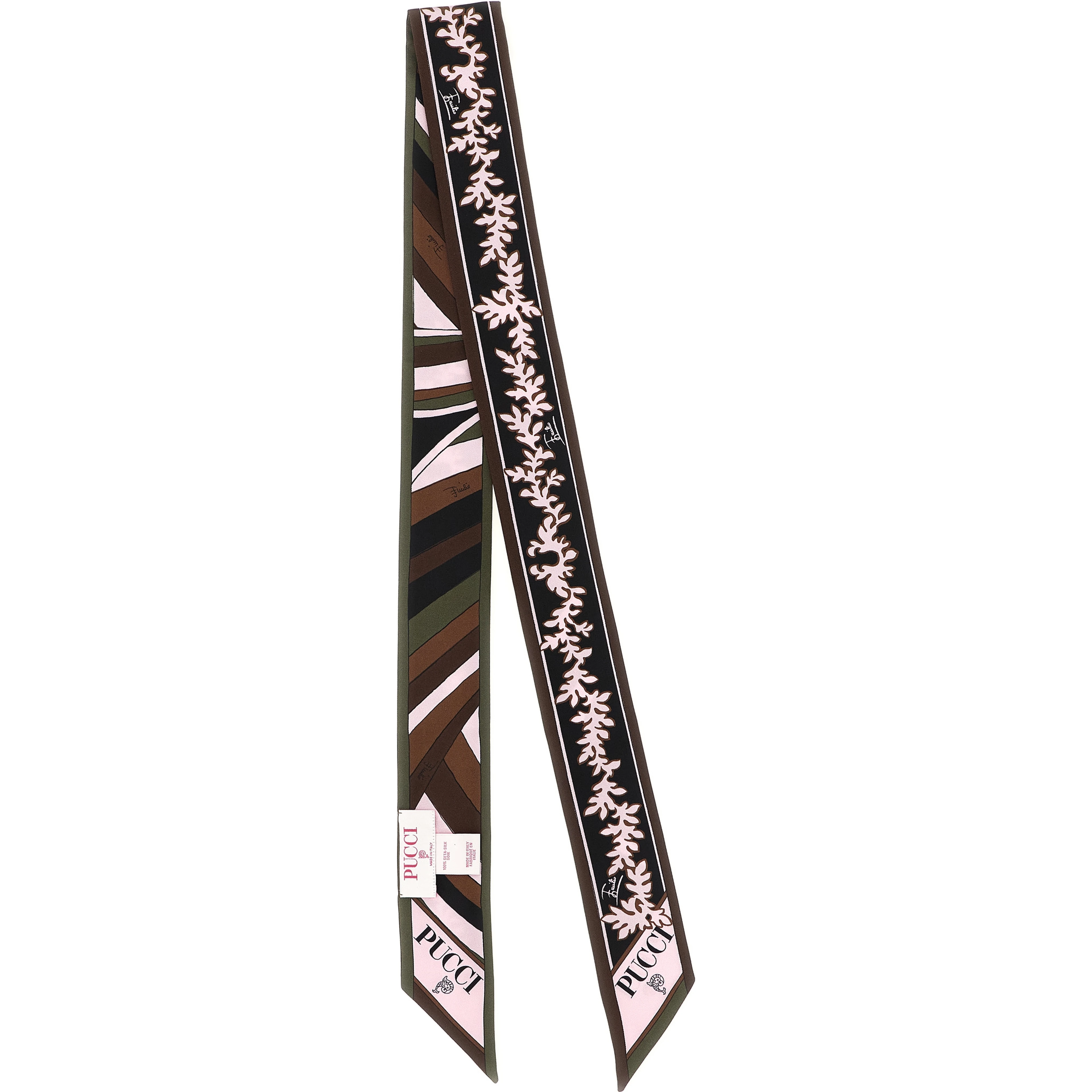 Multicolor Silk Foulard