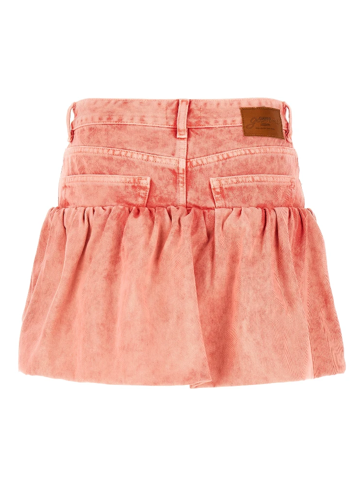 Multicolor Organic Cotton Long Skirt