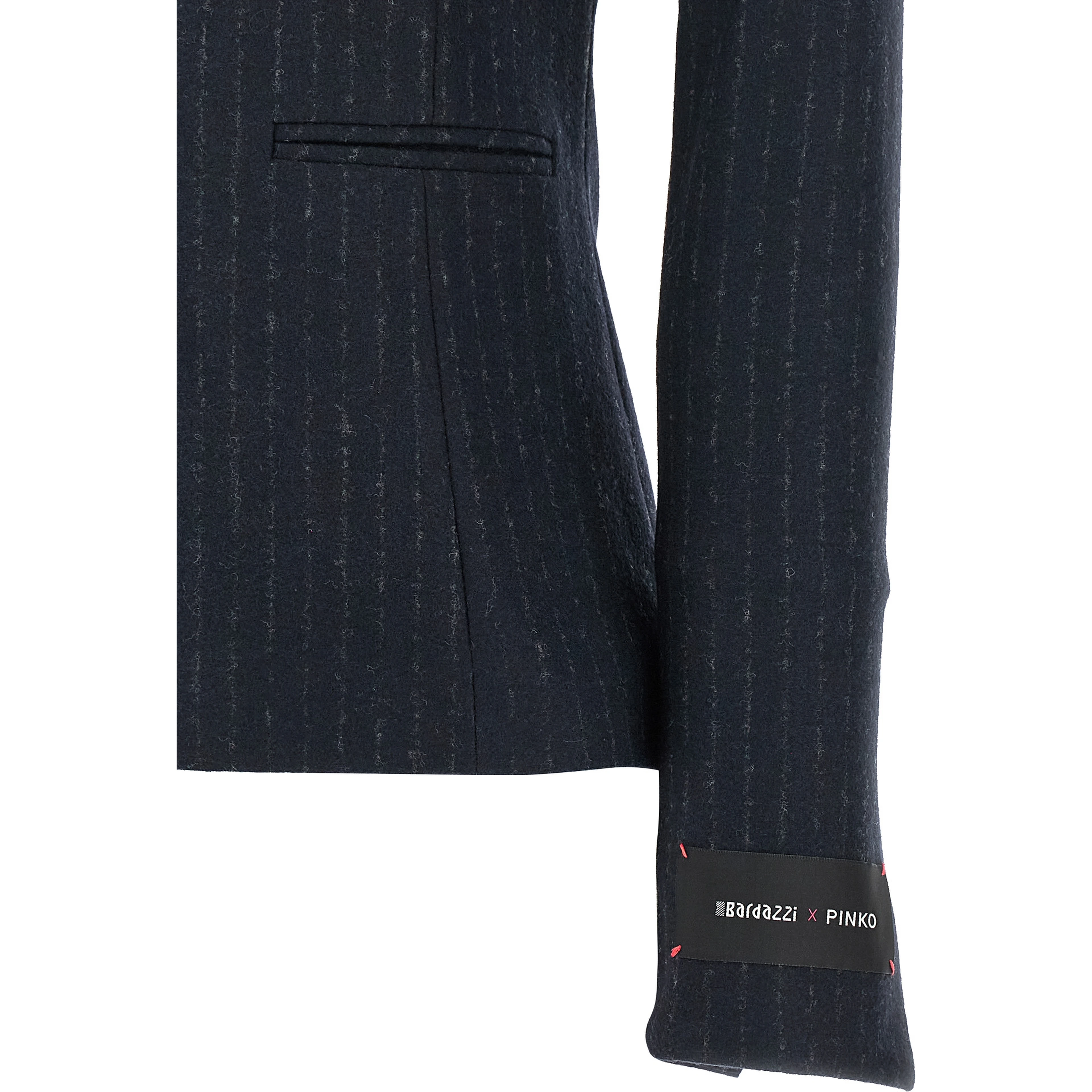 Blue Polyester Blazer