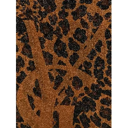 Black Wool Foulard