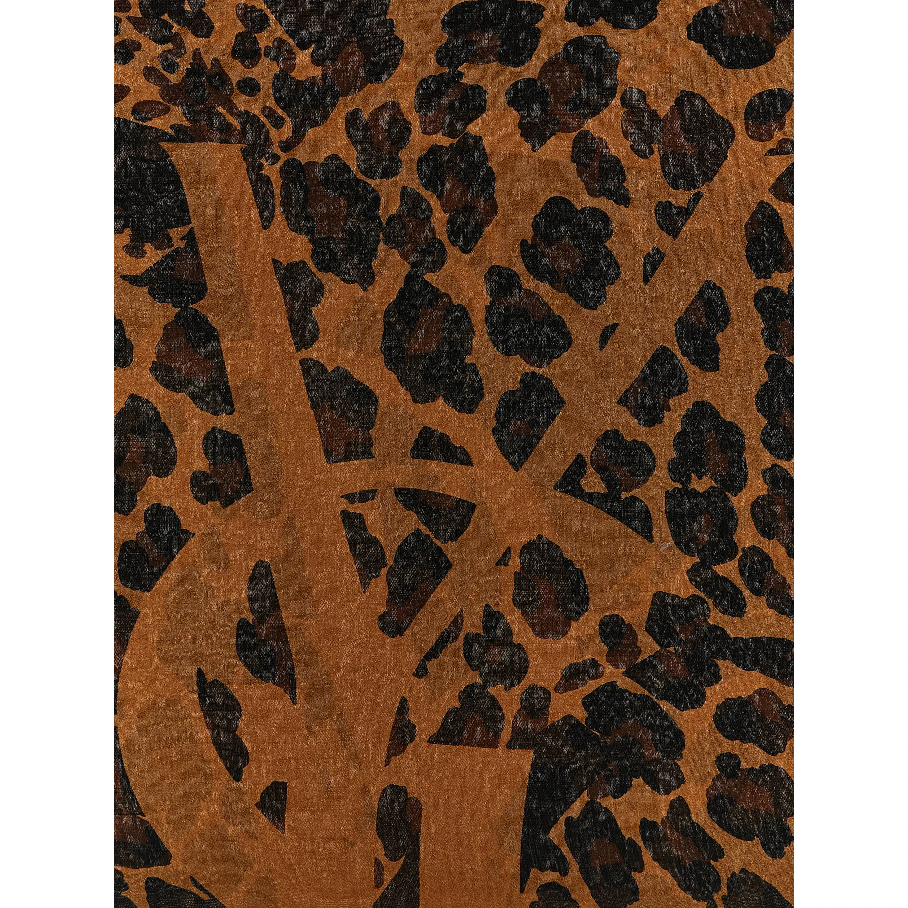 Black Wool Foulard