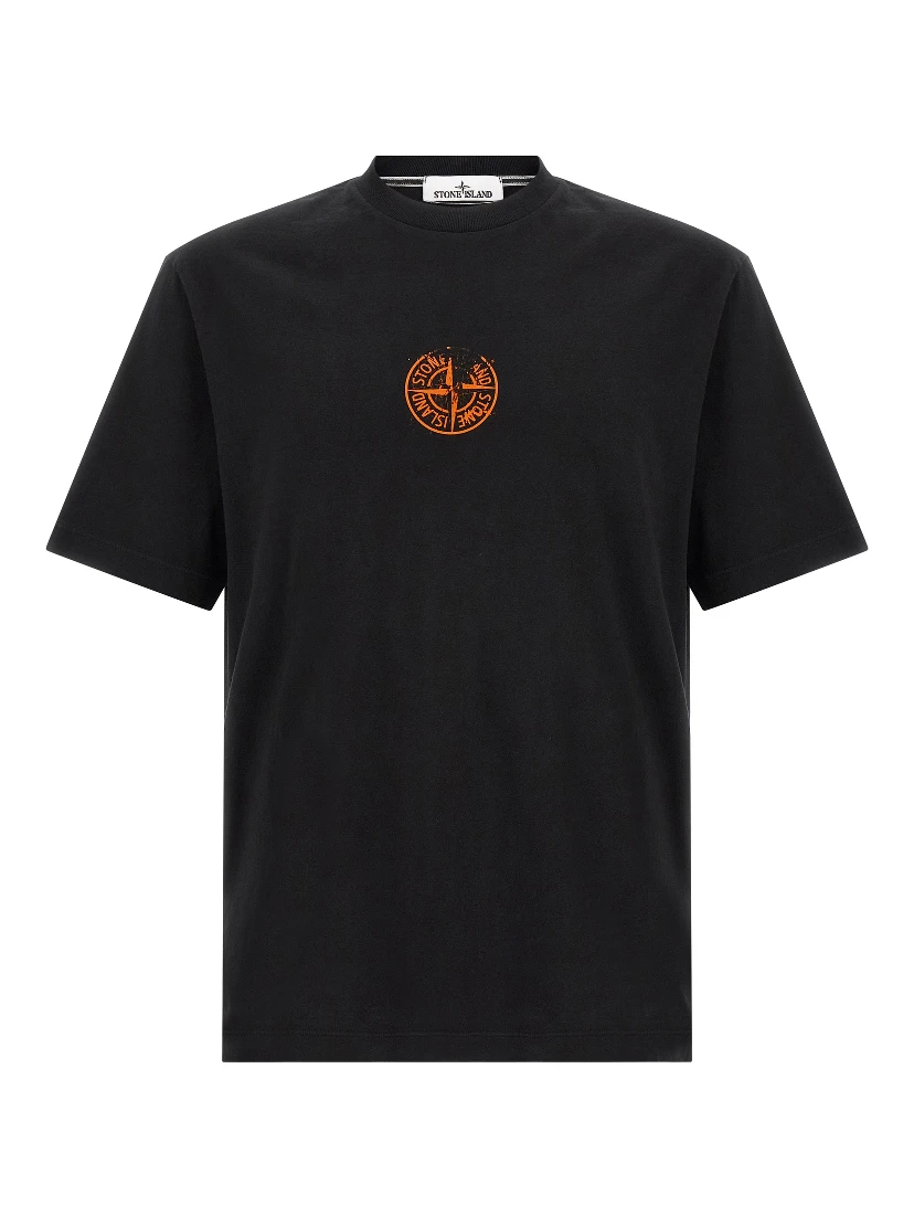 Orange Cotton T-Shirt