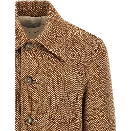 Brown Virgin Wool Jacket