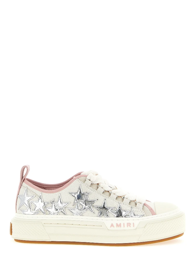 Multicolor Cowhide Low Top Sneakers