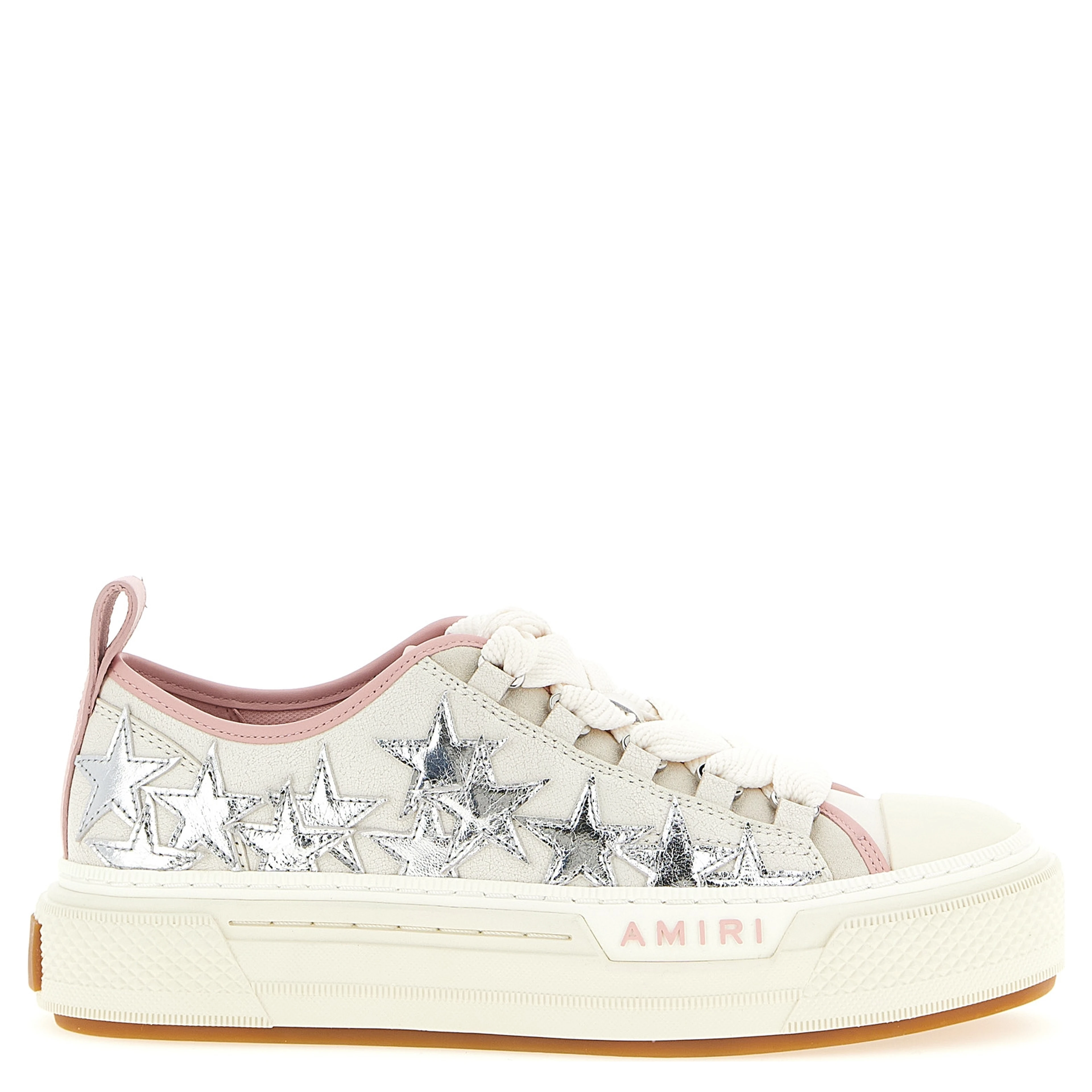 Multicolor Cowhide Low Top Sneakers