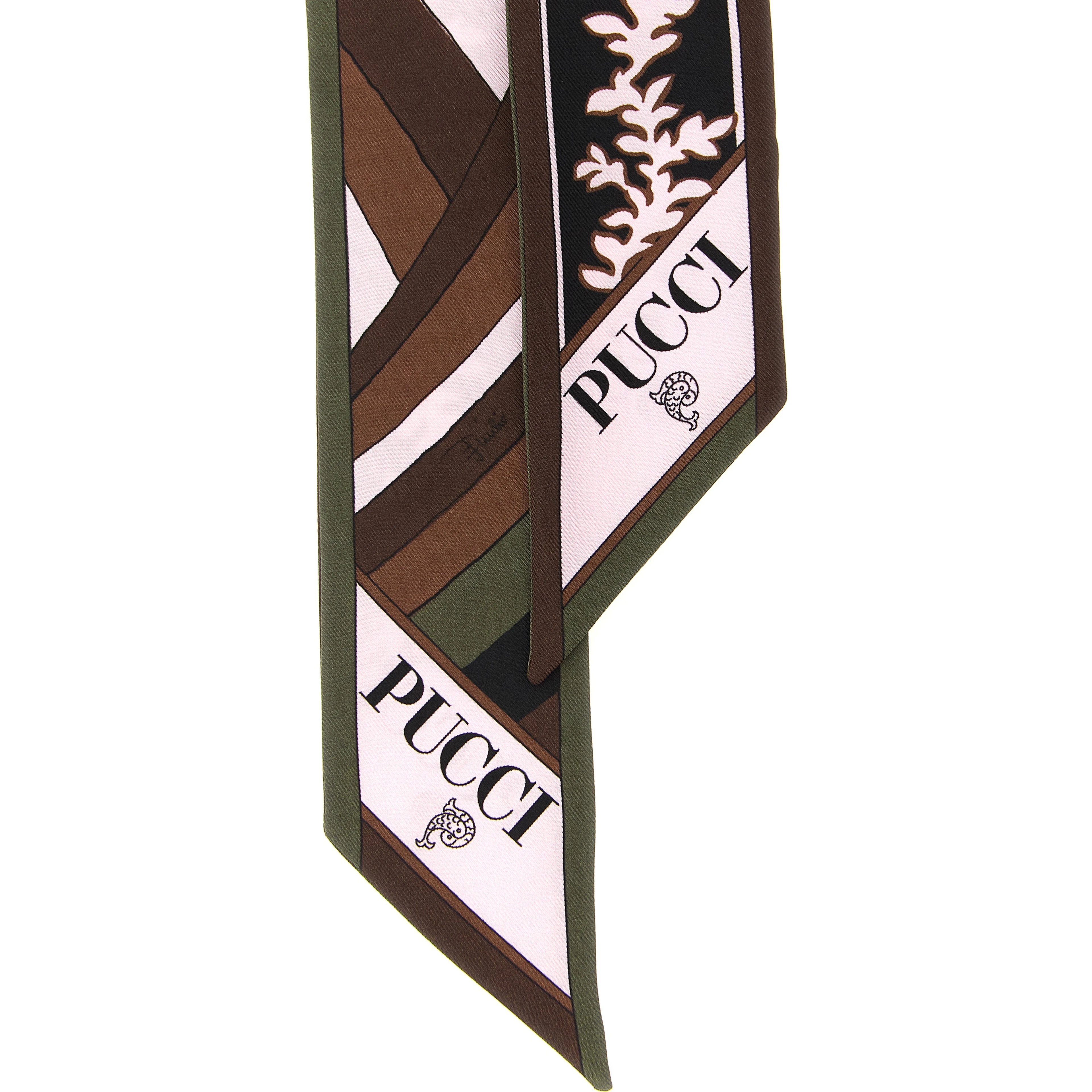 Multicolor Silk Foulard