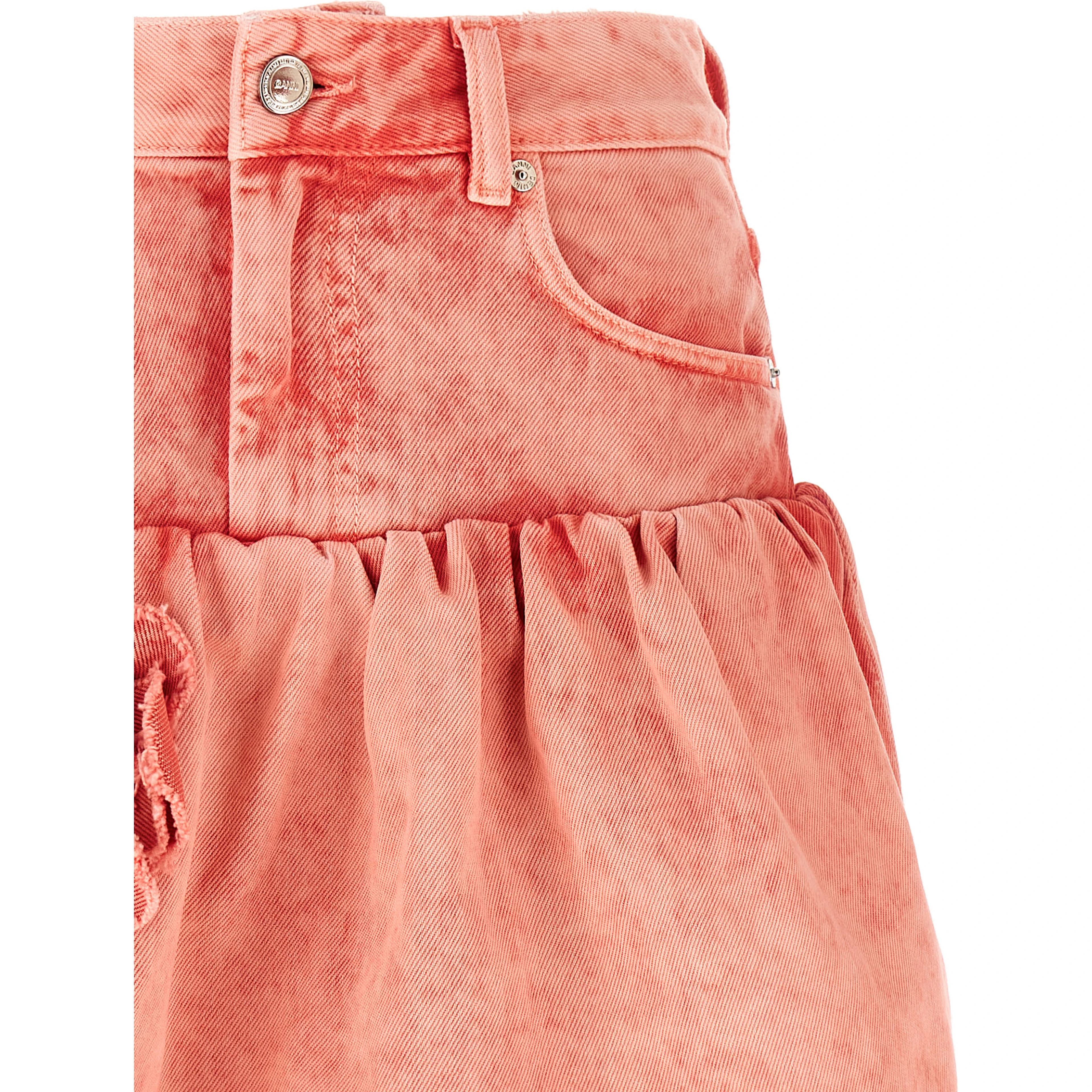 Multicolor Organic Cotton Long Skirt