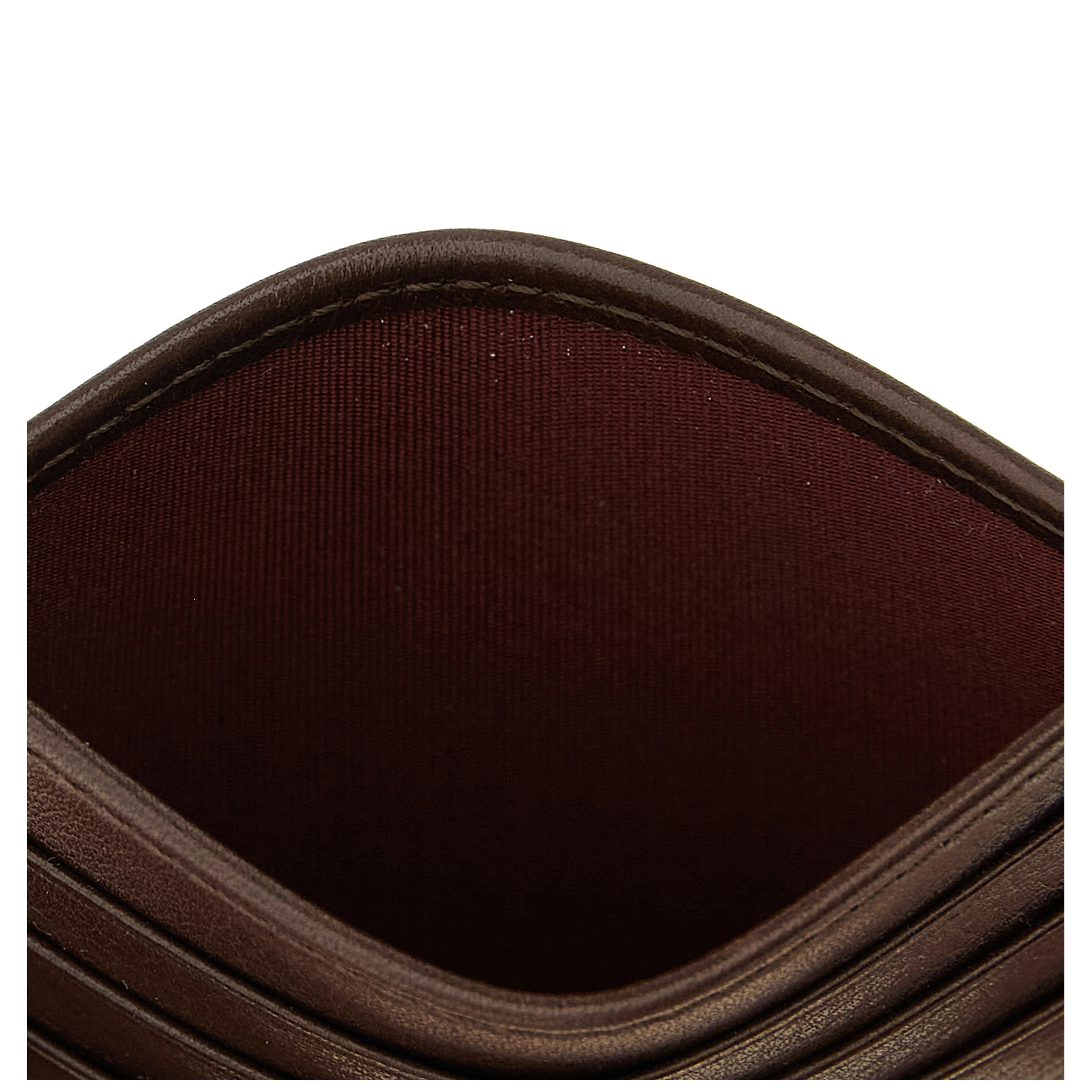 Brown Calfskin Cardholder