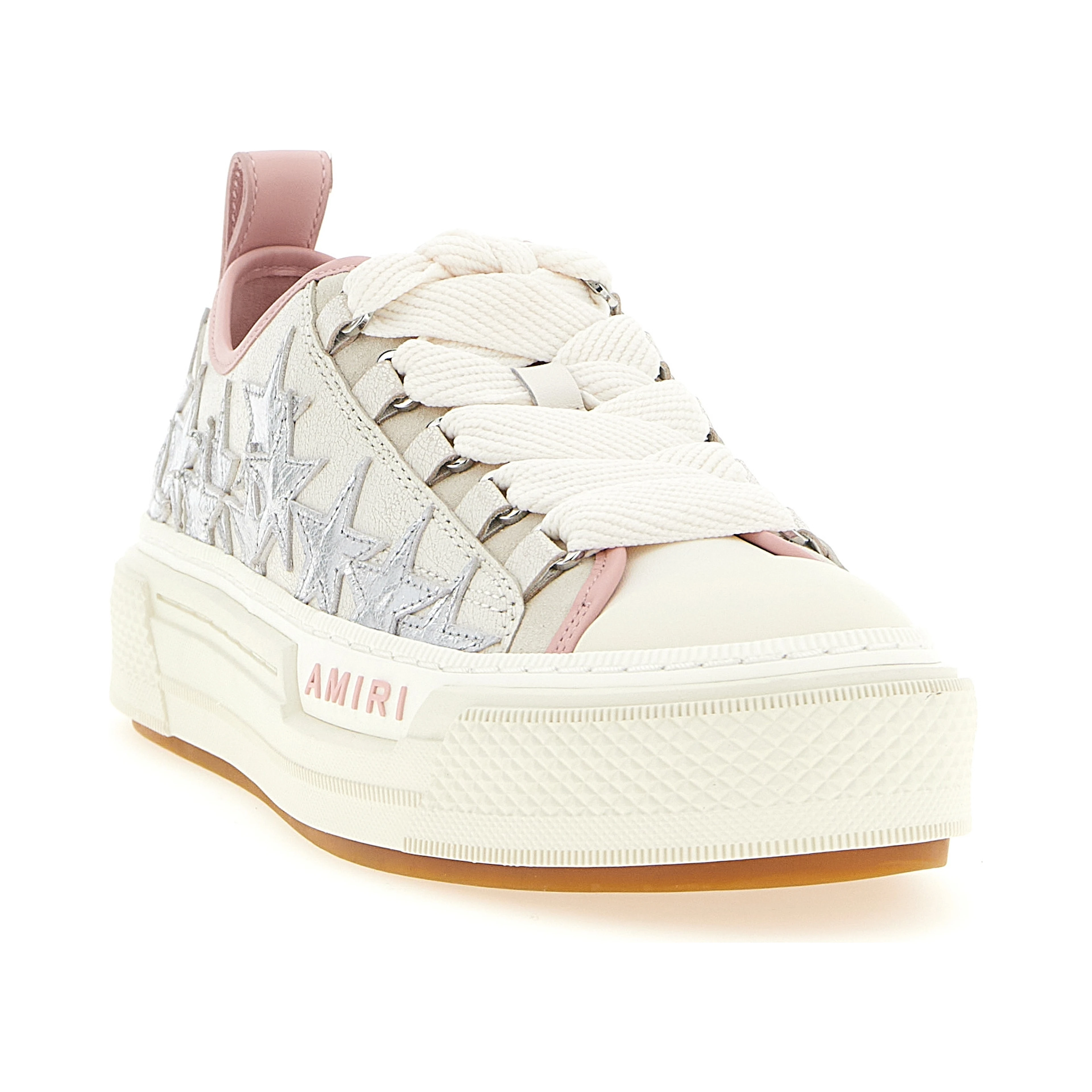 Multicolor Cowhide Low Top Sneakers