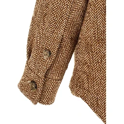 Brown Virgin Wool Jacket