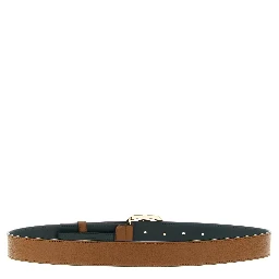 Brown Calfskin Regular Belt