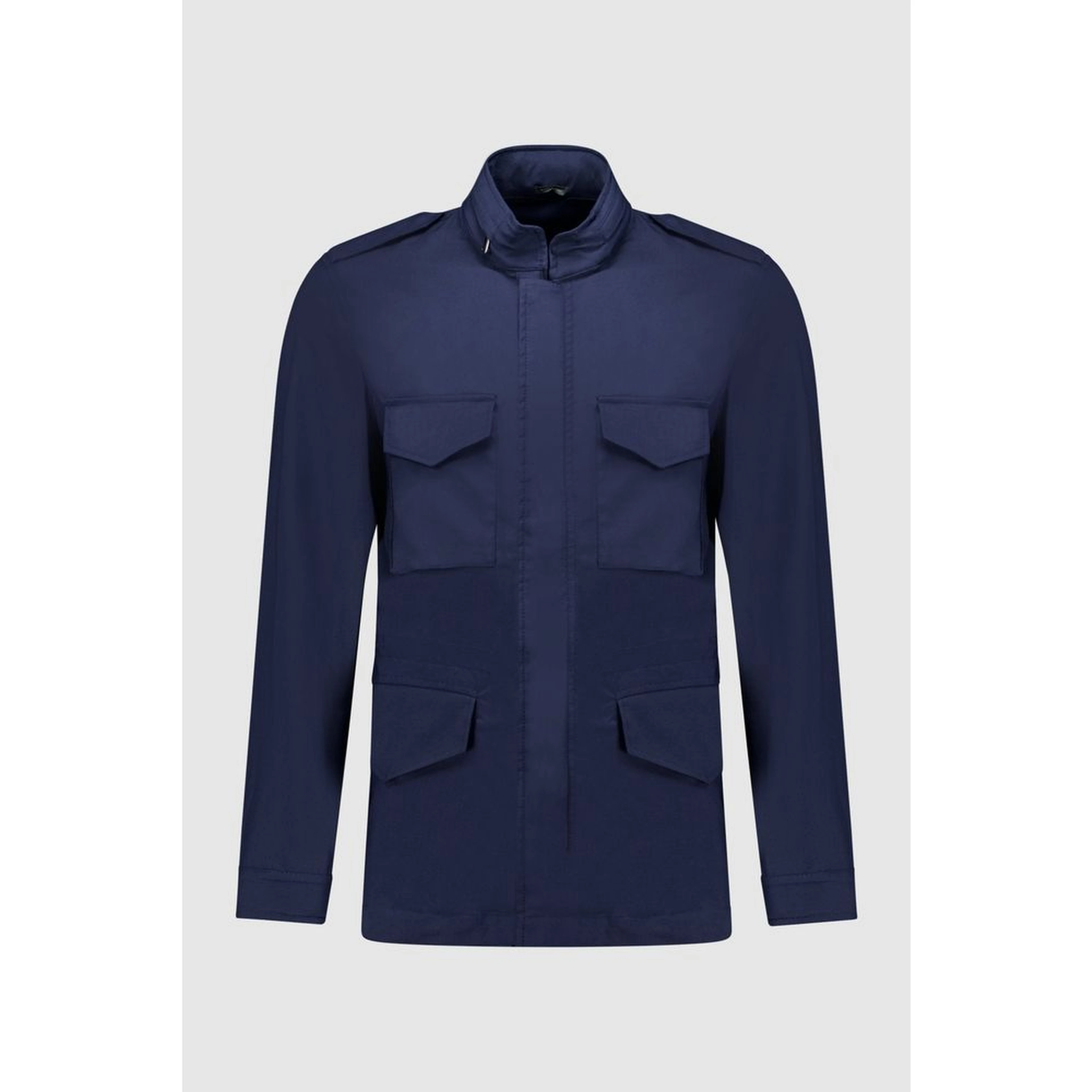 Navy Blue Cotton Jacket