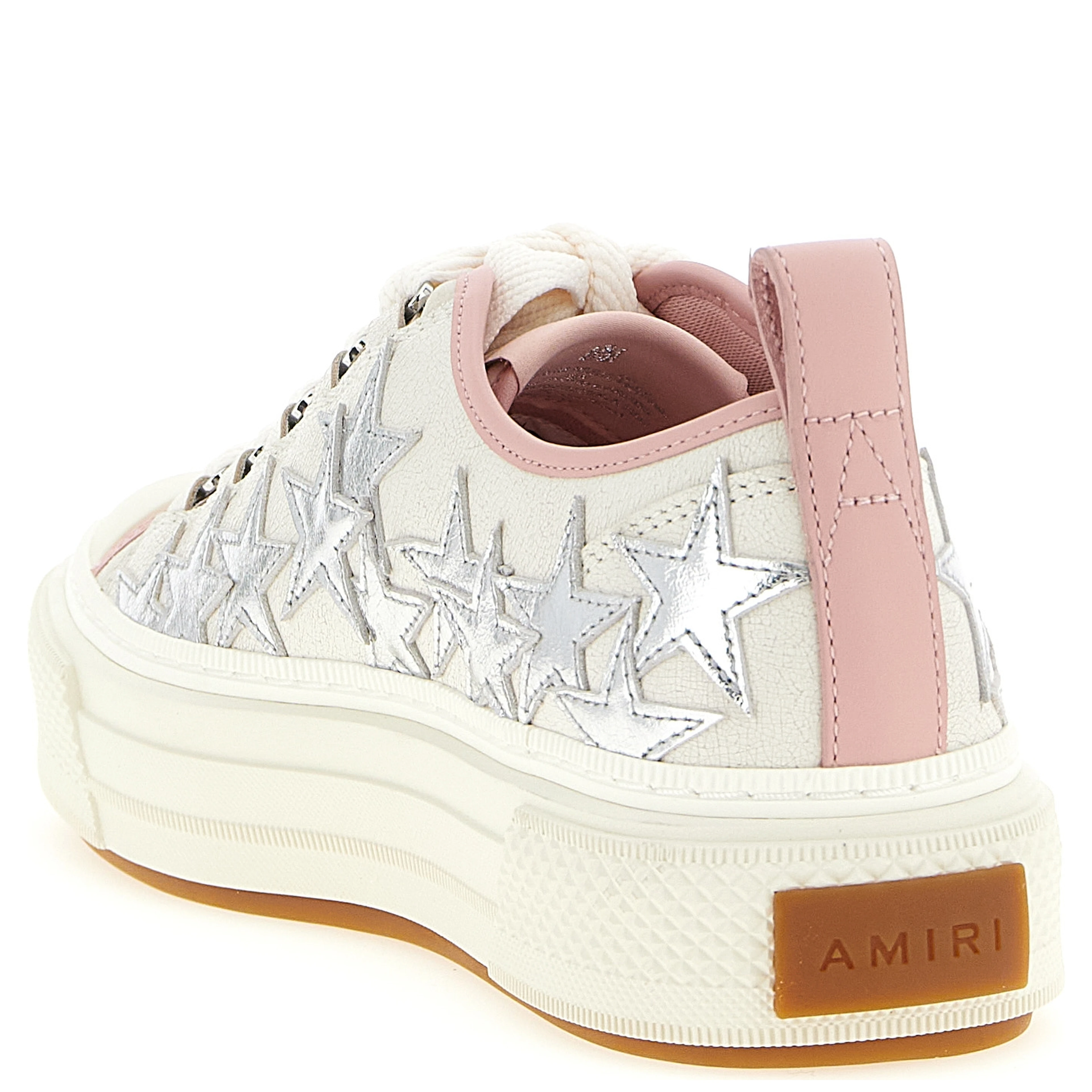 Multicolor Cowhide Low Top Sneakers