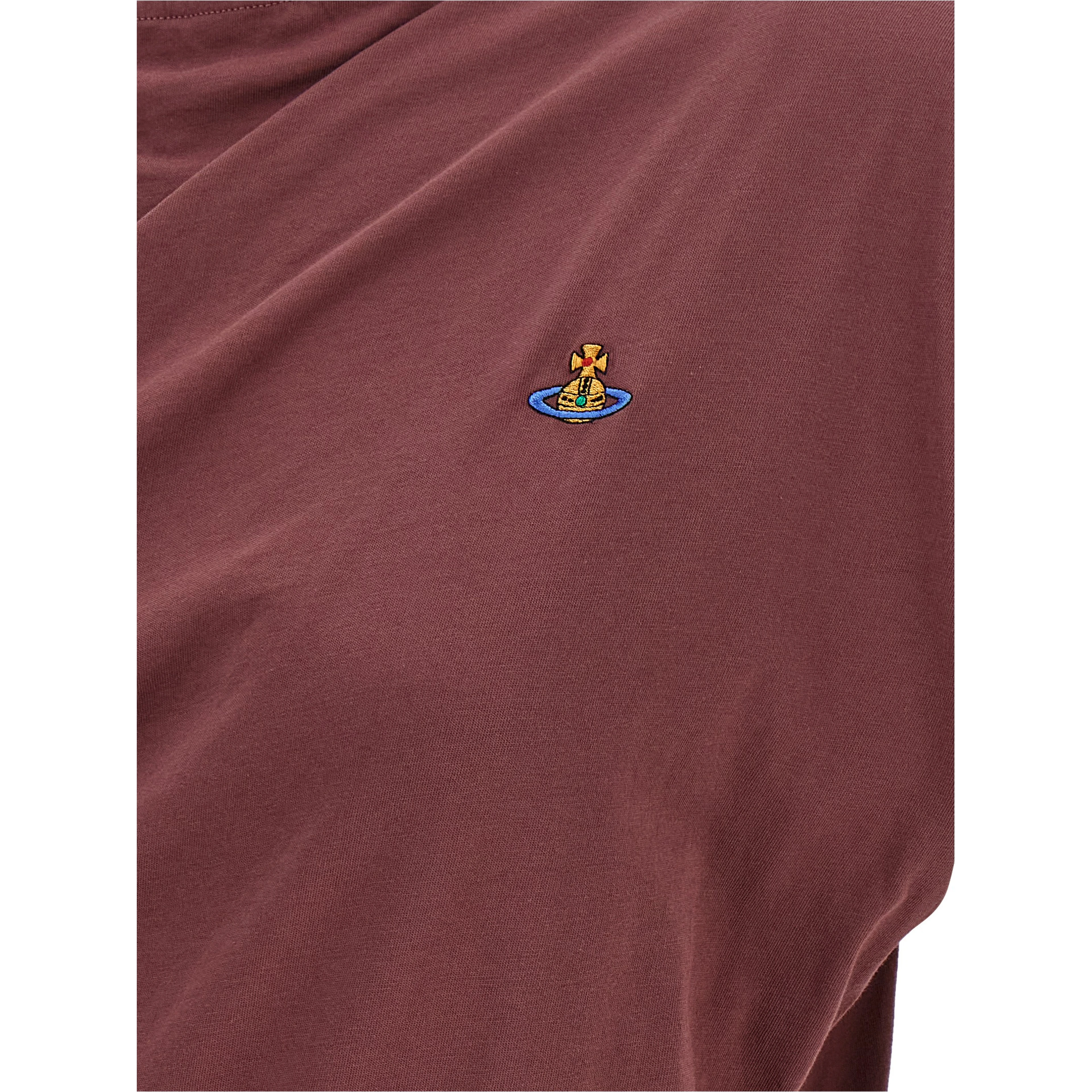 Bordeaux Cotton Sleeveles T-Shirt
