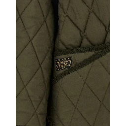 Bicolor Polyester Full-Length Jacket