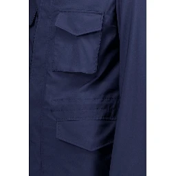 Navy Blue Cotton Jacket