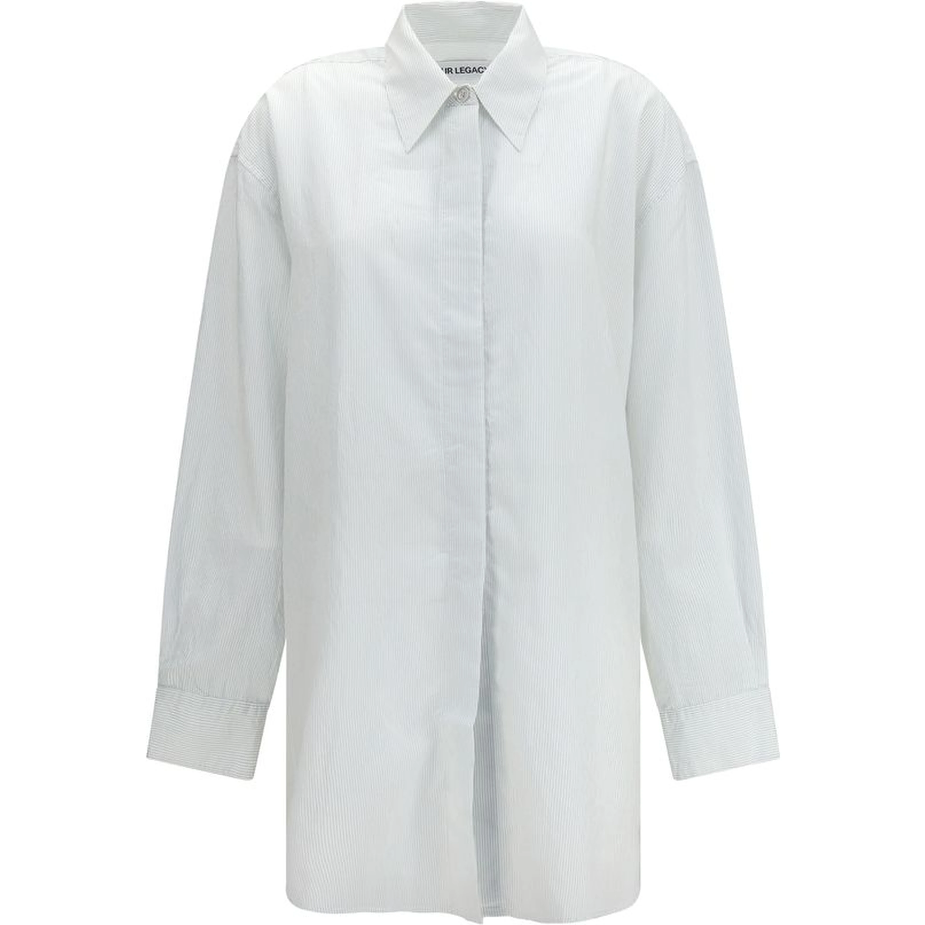 White Modal Pattern Shirt