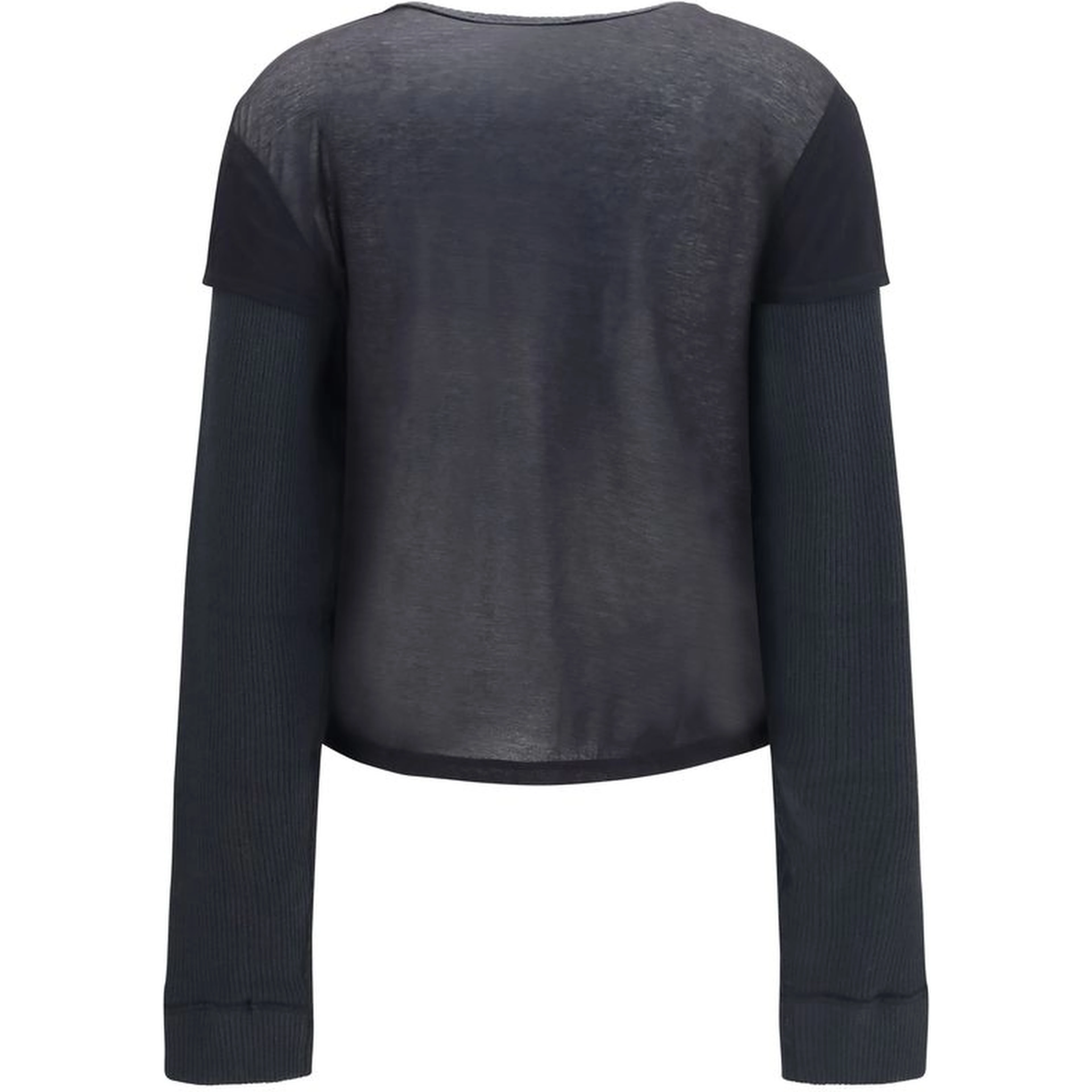 Black Cotton Cardigan