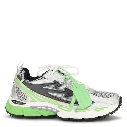 Bicolor Polyethylene Athletic Sneakers