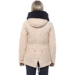 Pink Cotton Women Jacket