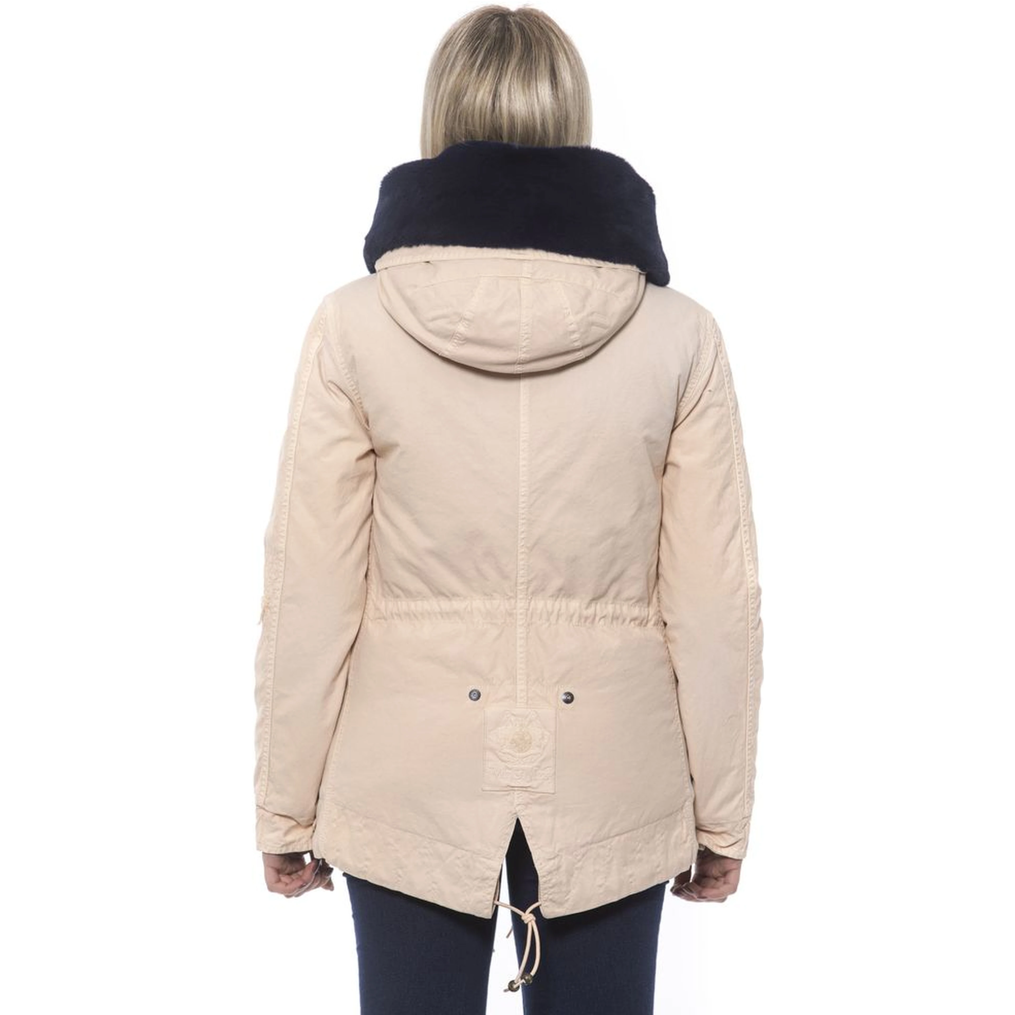 Pink Cotton Women Jacket