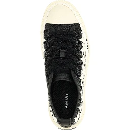 Bicolor Calfskin Low Top Sneakers