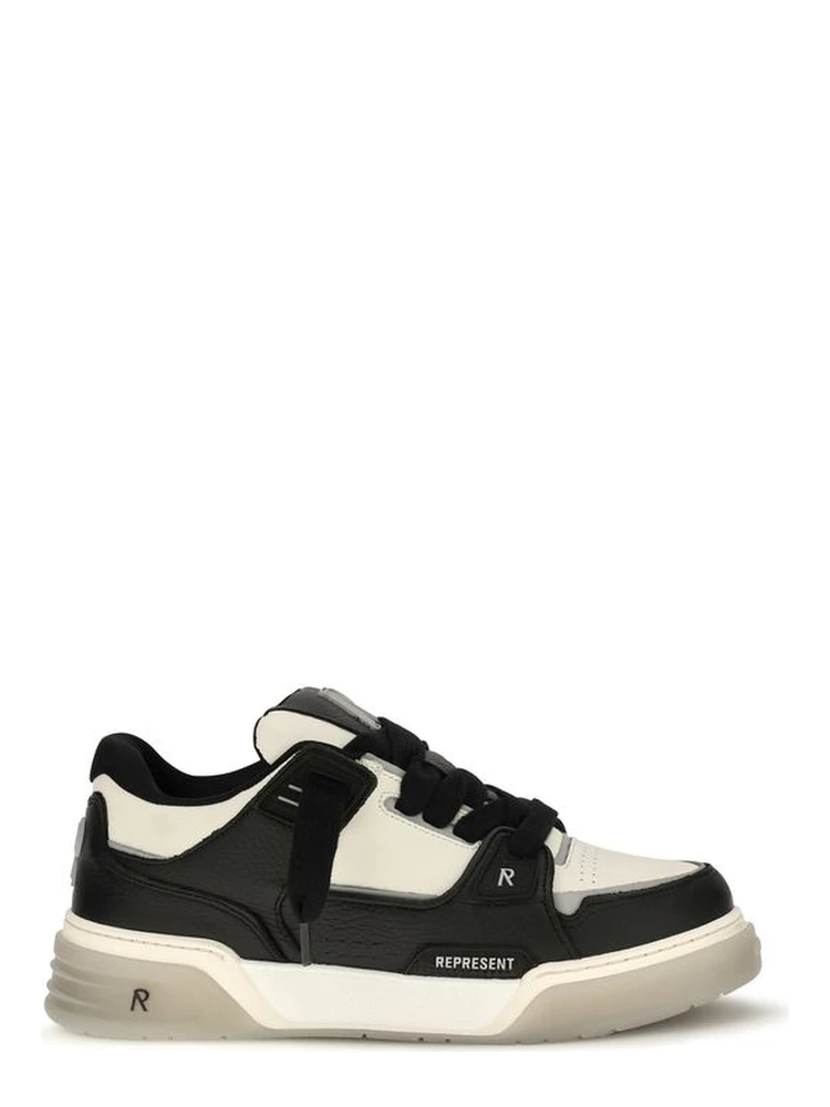 Multicolor Calf Leather Bos Taurus Chunky Sneakers