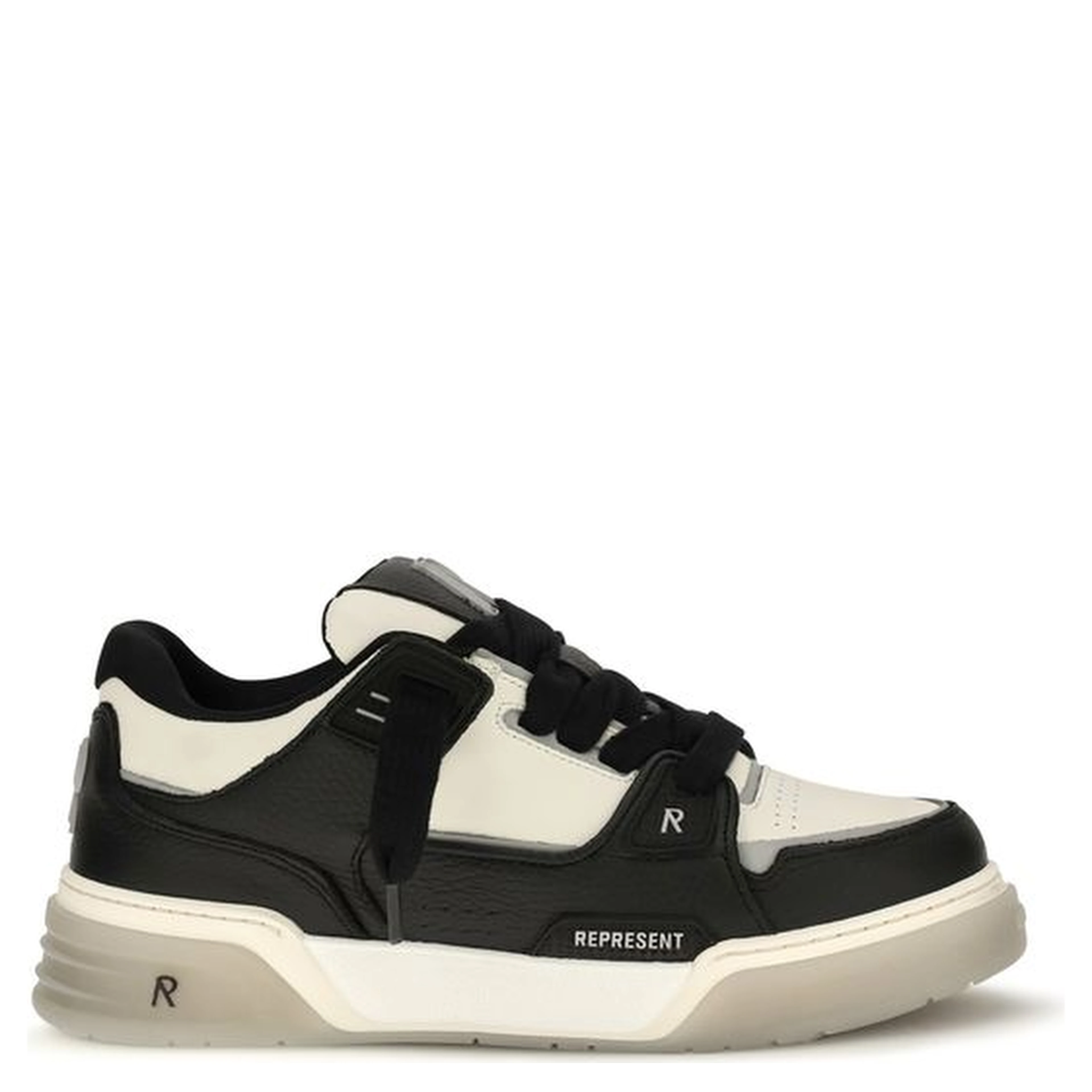 Multicolor Calf Leather Bos Taurus Chunky Sneakers