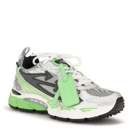 Bicolor Polyethylene Athletic Sneakers