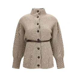 Beige Wool Oves Aries Cardigan