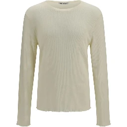 Beige Cotton Sweatshirt