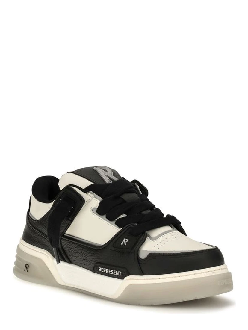 Multicolor Calf Leather Bos Taurus Chunky Sneakers