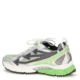 Bicolor Polyethylene Athletic Sneakers